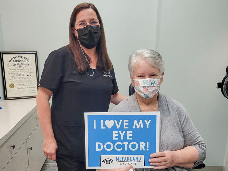 Dr. Willett with Emman Justice