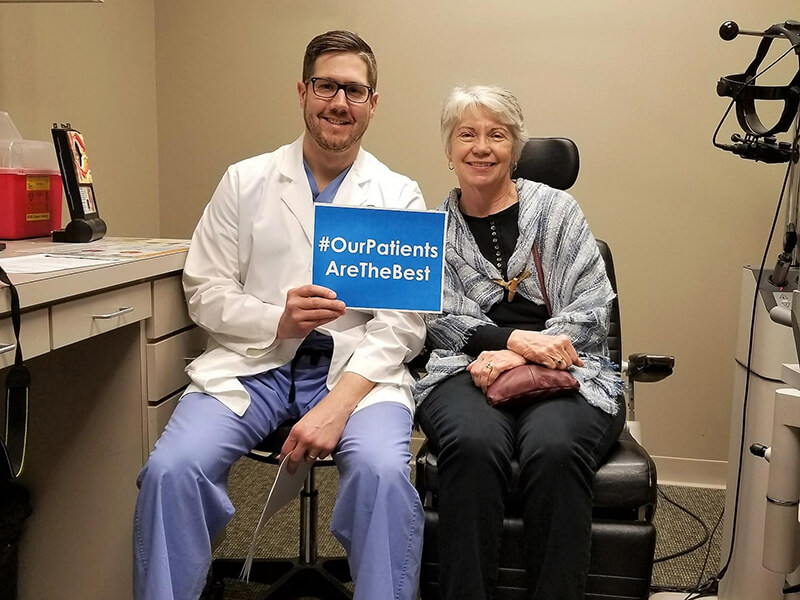 Bryon Wilkes, MD and Patient